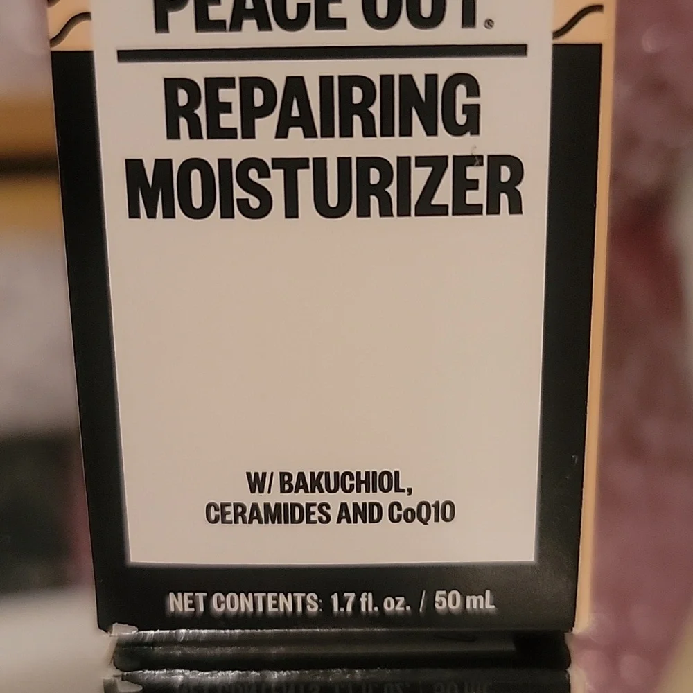 Peace Out Repairing Moisturizer.1.7 Oz. Full Sized. Never Used. - Picture 2 of 9